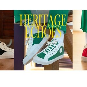 Sanjo Heritage Echos collection high top sneaker size 39